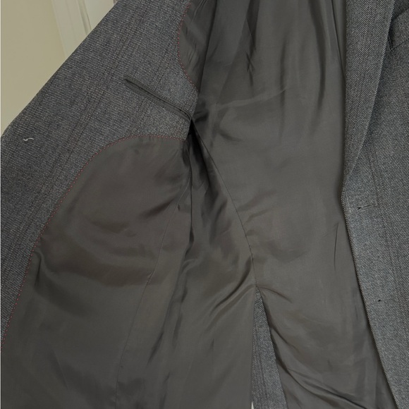 Designer Blazer 2 button grey 40 short - Picture 5 of 6